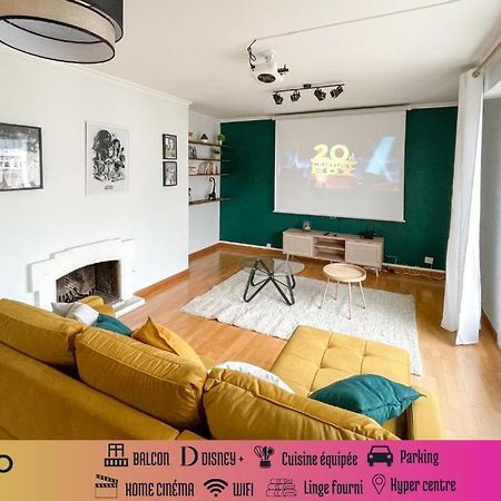 Cinema & Disney Avec Balcon & Parking En Hyper Centre Amiens Exterior photo