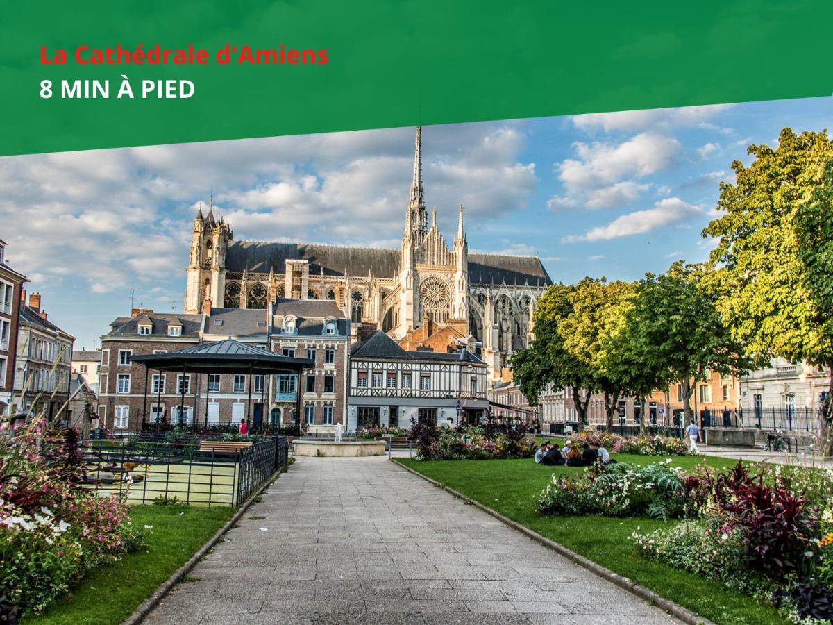 Cinema & Disney Avec Balcon & Parking En Hyper Centre Amiens Exterior photo